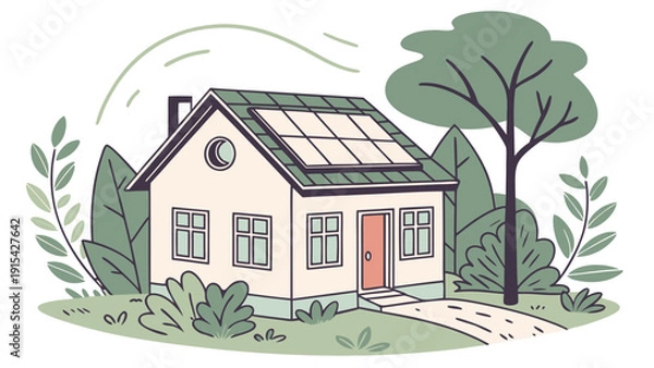 Obraz house in the forest