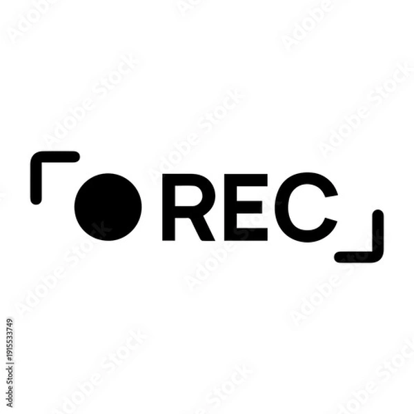 Obraz Video Recording Icon