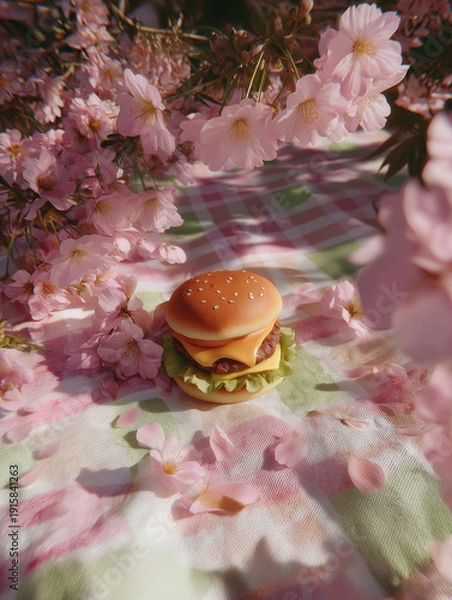 Obraz hamburger picnic