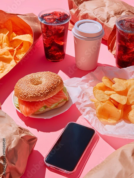 Obraz breakfast on the table
