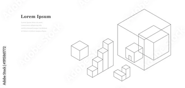 Obraz 幾何学 抽象 建築 テクノロジー 家 背景