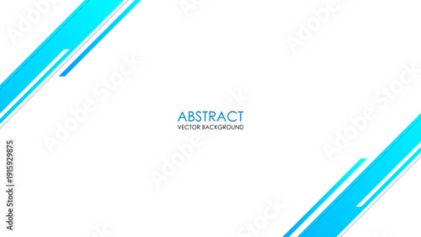 Obraz 斜めのラインが入ったビジネス背景　ベクター素材	
