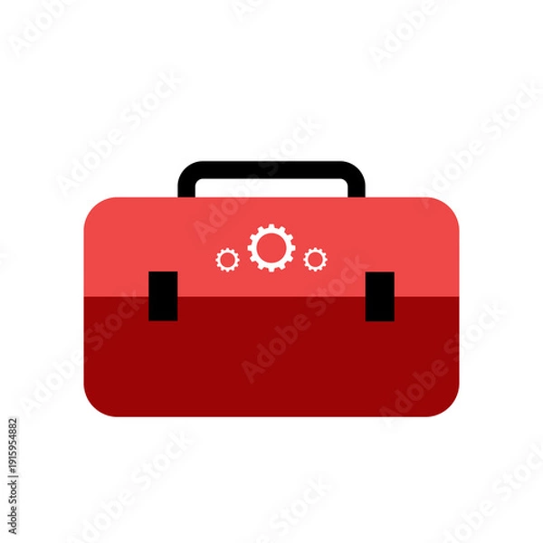 Obraz Tool bag icon on transparent background