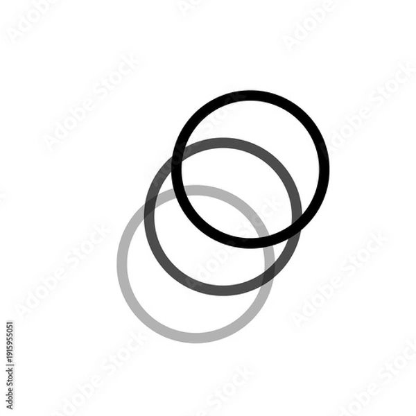 Obraz Ring symbol, design and sign