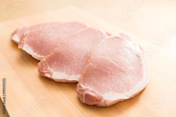 Obraz Raw pork meat