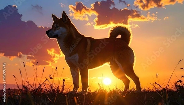 Obraz 柴犬のイメージ