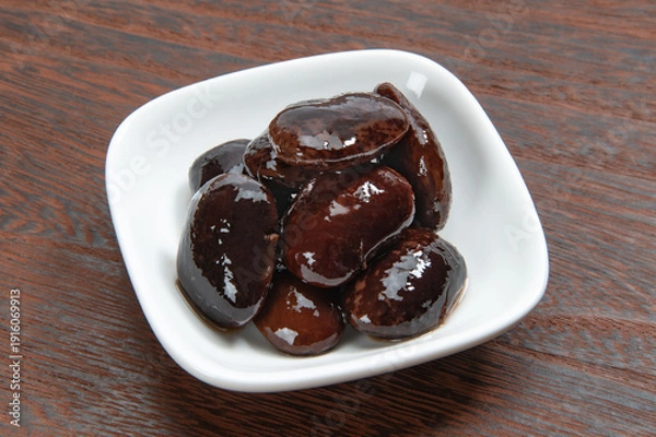 Obraz 花豆の甘い煮物