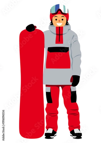 Obraz スノーボード