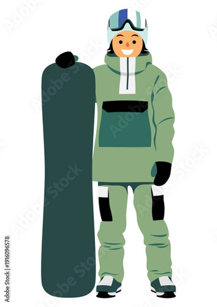 Obraz スノーボード