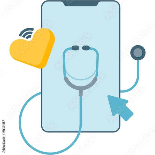 Obraz Digital Stethoscope Hub