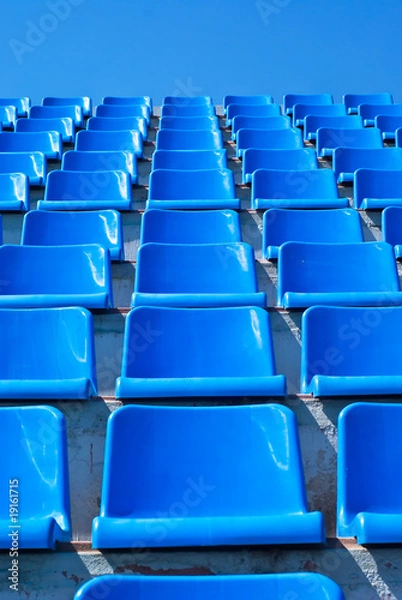 Fototapeta stadium seats