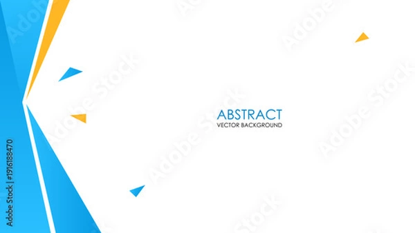 Obraz 幾何学的な背景　ベクター素材