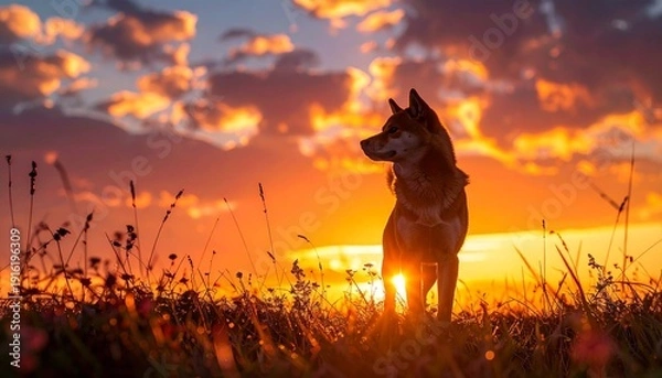 Obraz 柴犬のイメージ