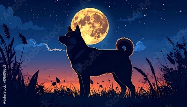 Obraz 柴犬のイメージ