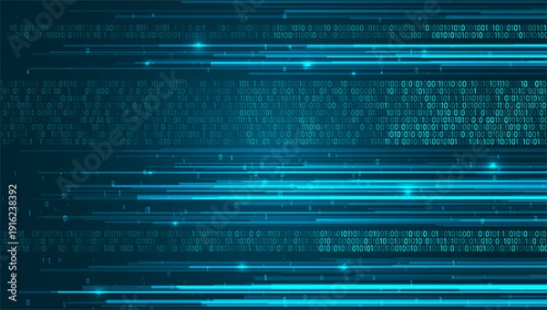 Obraz Abstract infographics visualization. Big data code representation. Futuristic network or business analytics. Graphic concept for your design.