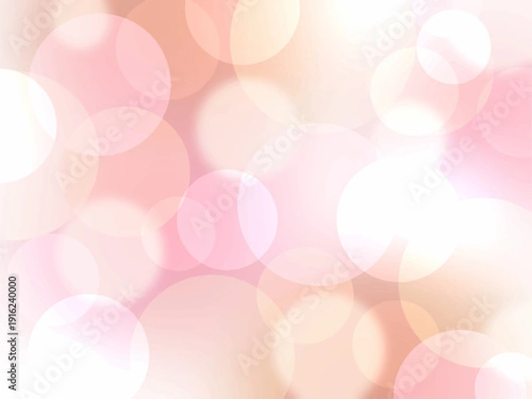 Obraz キラキラ輝くピンボケとピンク色のグラデーションの背景素材