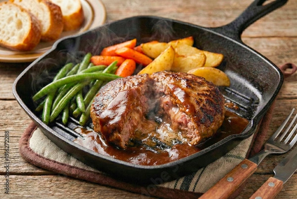 Obraz ハンバーグステーキ