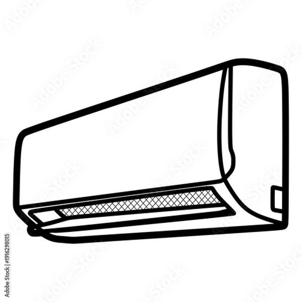 Obraz simple ac images, editable lines