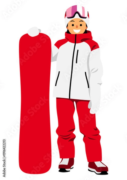 Obraz スノーボード