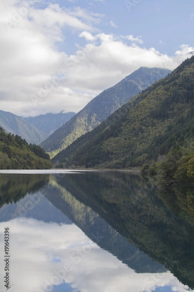 Obraz mountain reflection