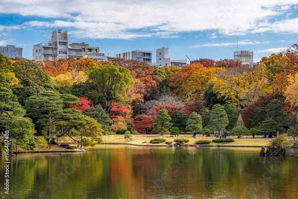 Obraz 東京都文京区 秋晴れの六義園