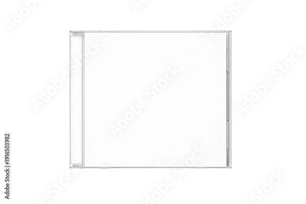 Obraz Minimalist Clear CD Case for Storage