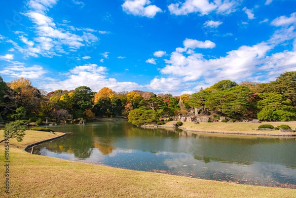 Obraz 東京都文京区 秋晴れの六義園