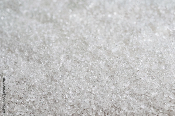 Fototapeta white sugar background closeup