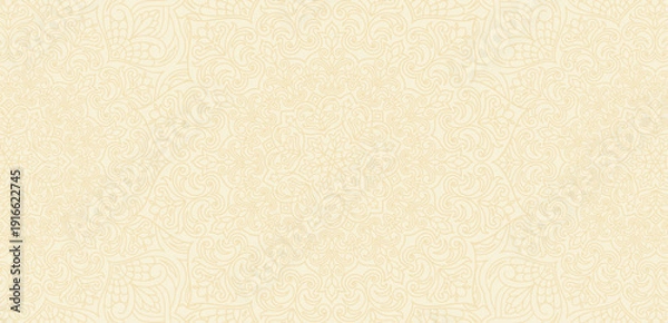 Obraz Pattern background based on Arabic ornament mandala