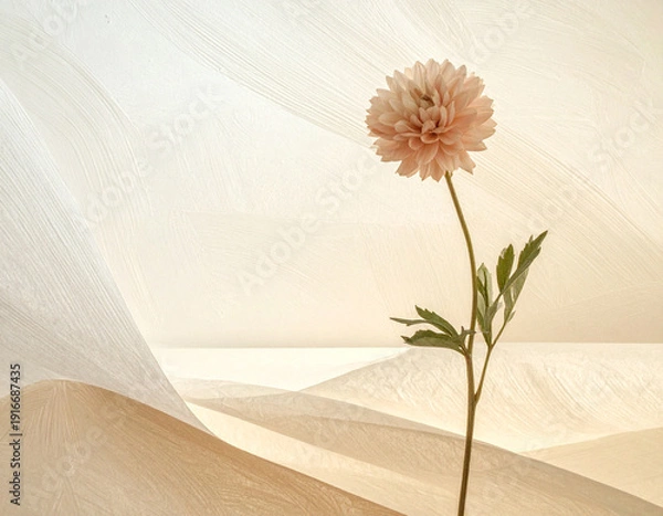 Obraz Warm abstract textured background with soft organic surface