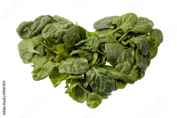 Obraz Spinach heart