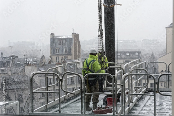 Obraz Quartier Montparnasse à Paris