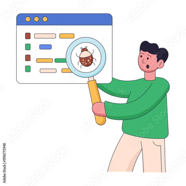 Fototapeta Virus Identification