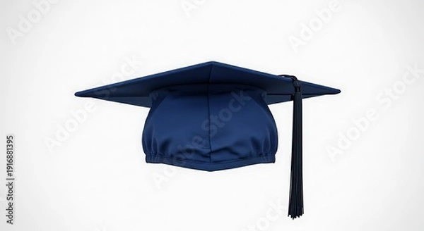 Obraz 深みのある紺色の卒業帽