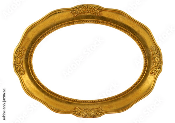 Obraz gilded oval frame