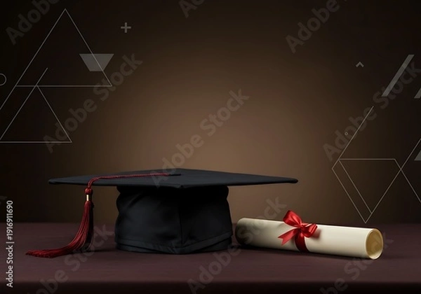 Obraz 卒業の夜明け、新たな一歩