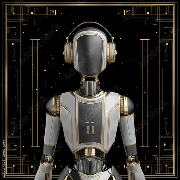 Obraz AI Geminiの双子座。星占い。星座