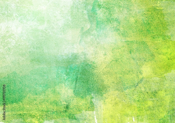 Obraz 背景 水彩 緑