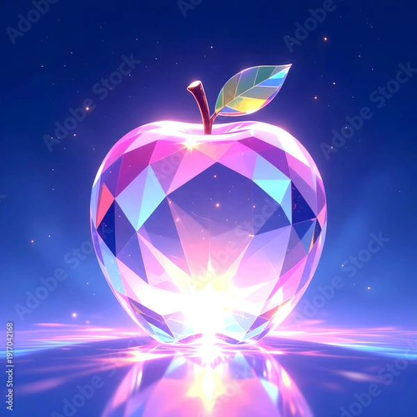 Fototapeta Crystal Apple