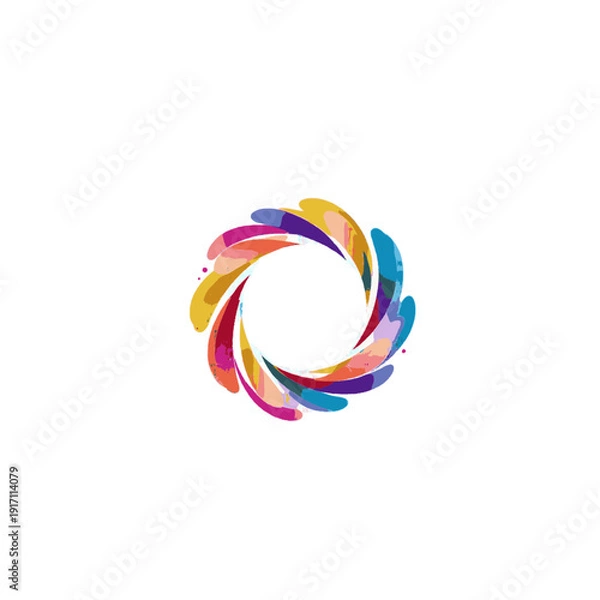 Obraz colorful abstract vector background