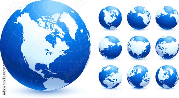 Obraz Globe collection