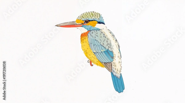 Obraz カラフルな小鳥