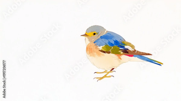 Obraz カラフルな小鳥