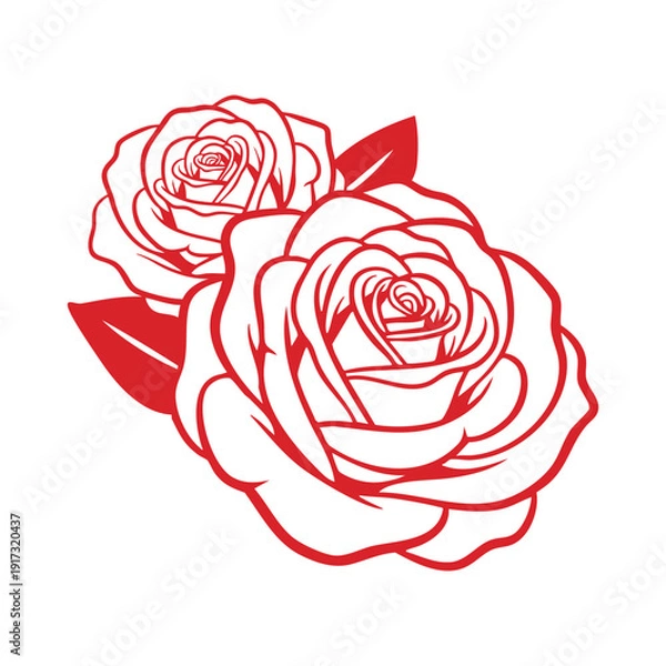 Obraz Make a Professional Flower Logo Design Vector