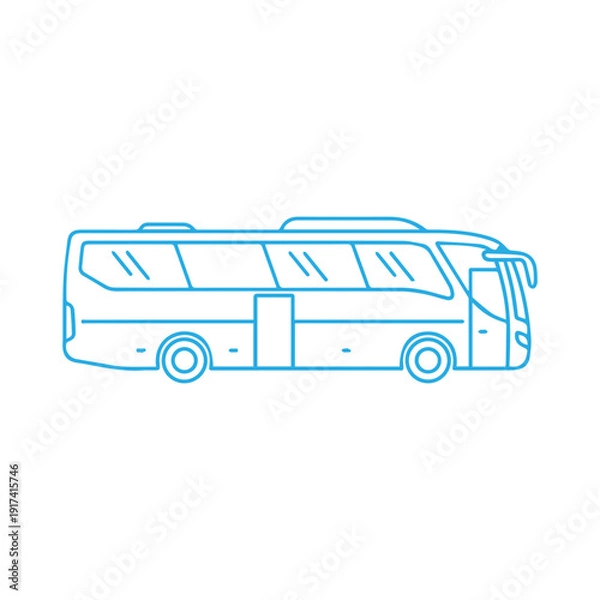 Obraz Modern Coach Bus