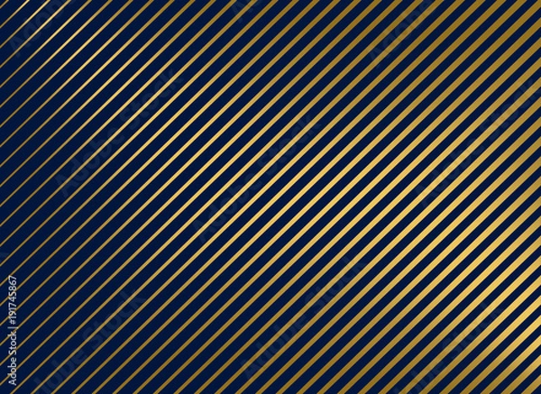 Fototapeta premium golden diagonal lines vector background