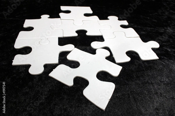 Obraz blank jigsaw puzzle