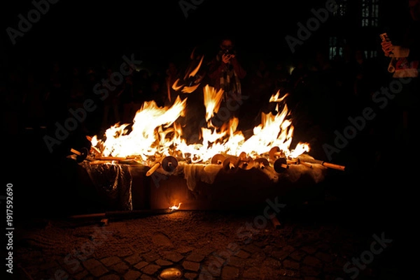 Obraz Fastnachtsbeerdigung