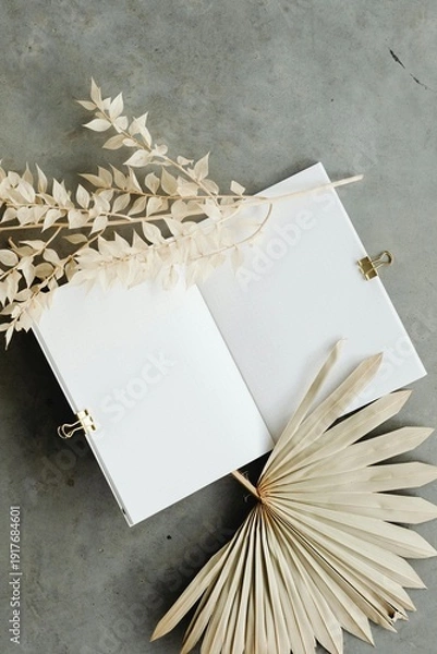 Obraz notebook and pen