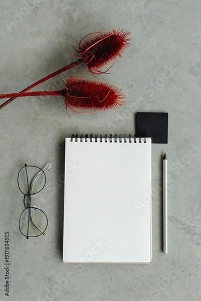 Obraz blank note paper